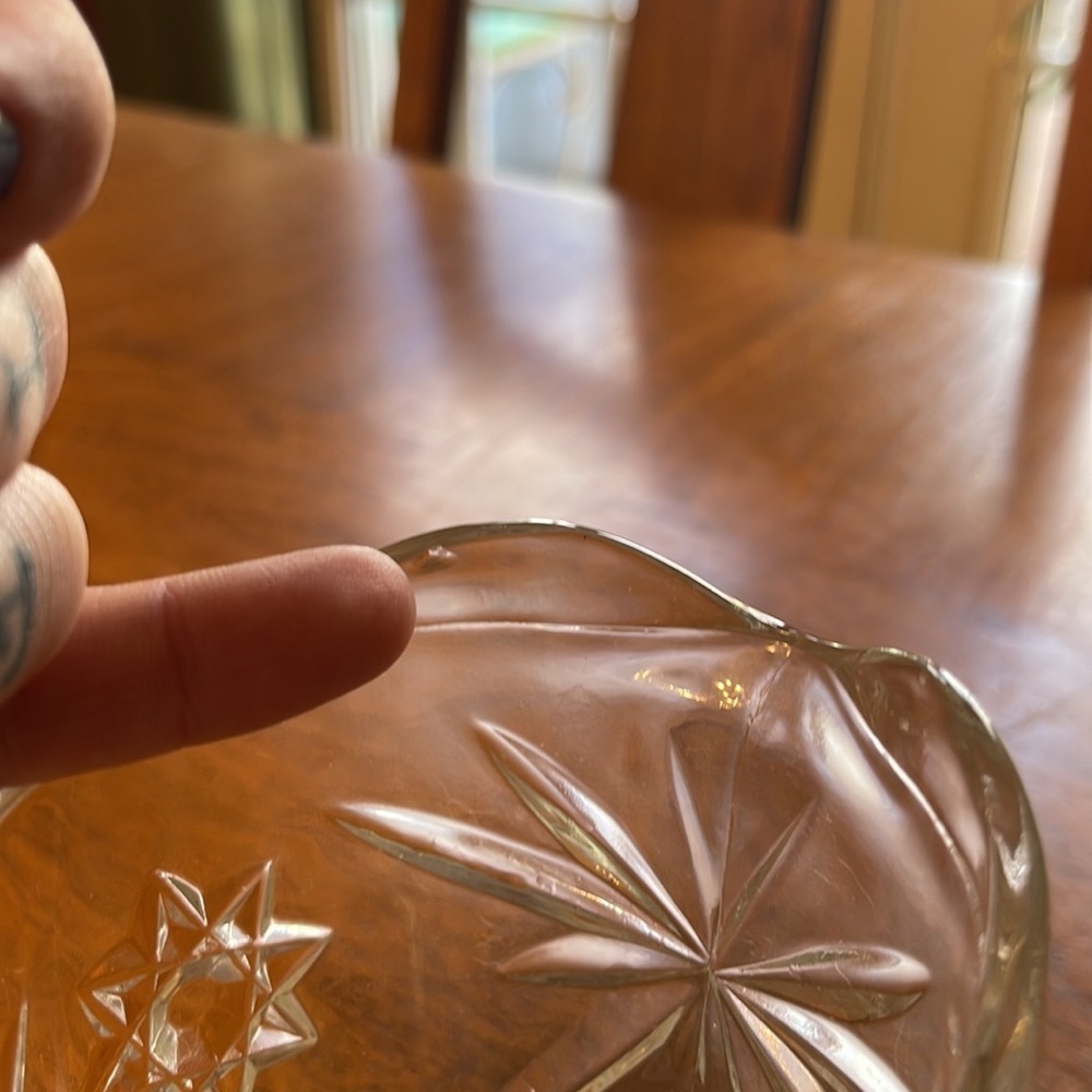 Vintage Star Of David Glassware Vintage Anchor Hocking Star Of David Creamer - Picture 5 of 10